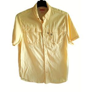 Coleman Shirt Short Sleeve Large Button Down Vented Fishing Hike‎ Camping
